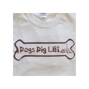 Dogs Dig LBI T-Shirt Image